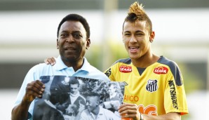 Neymar, Pelé