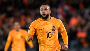 Memphis Depay steht den Niederlanden aufgrund einer Verletzung nicht zur Verfügung.