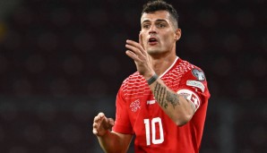 Granit Xhaka spielt heute mit der Schweiz gegen den Kosovo.