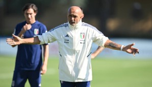 Luciano Spalletti ist heute zum ersten Mal als italienischer Nationaltrainer im Einsatz.