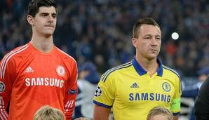 Gerieten bei Chelsea beide mit Marina Granovskaia aneinander: John Terry und Thibaut Courtois.