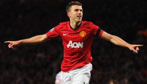 Michael Carrick: 464 Pflichtspiele für Manchester United zwischen 2006 und 2018, 24 Tore, 37 Assists