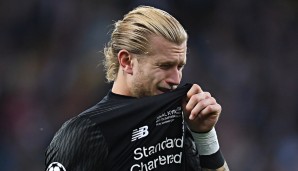 Loris Karius weint nach seinen zwei Patzern im Champions-League-Finale gegen Real Madrid.