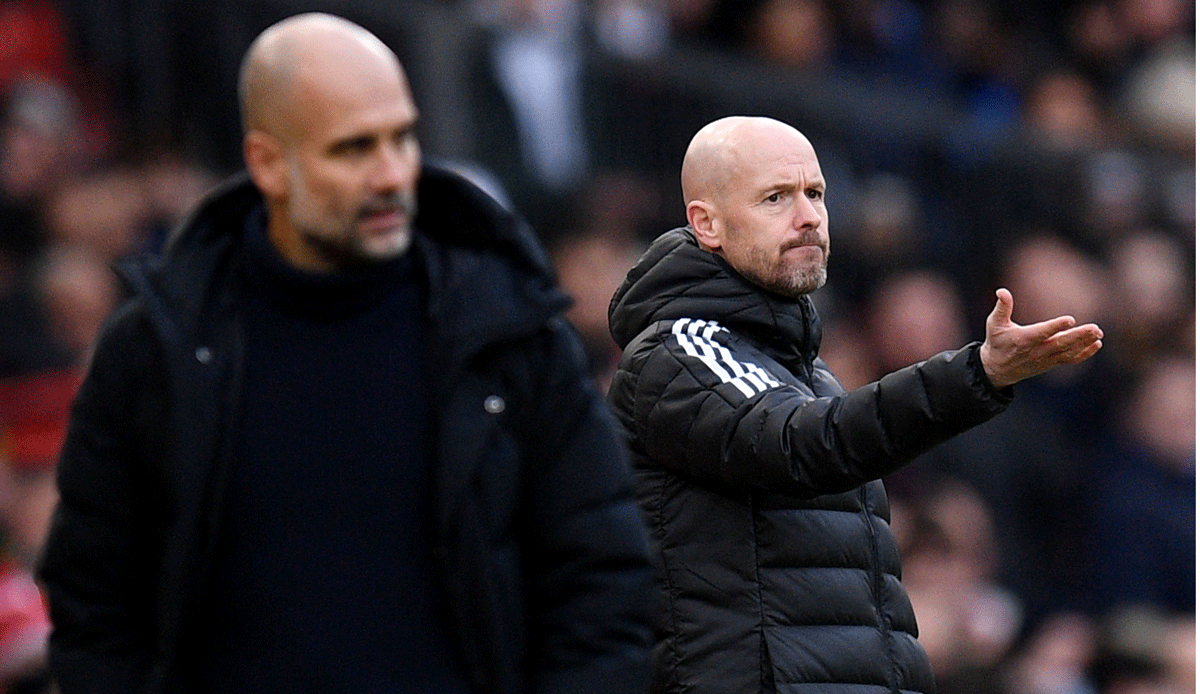 Pep Guardiola, Erik ten Hag