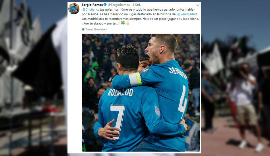 Cristiano Ronaldo wechselt von Real Madrid zu Juventus ...