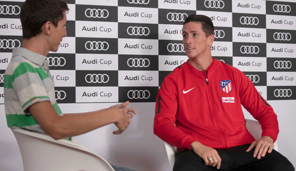 Fernando Torres Im Interview Beim Audi Cup