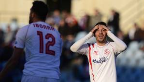 Platz 7: Iago Aspas (FC Sevilla, Celta Vigo) - 96 Tore in 196 Spielen.