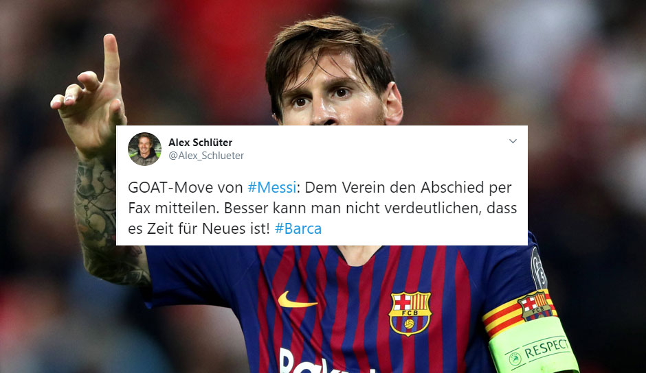 Lionel Messi Netzreaktionen Zum Barca Abschied Klingt Fur Mich Stark Nach Einem Wechsel Nach Deutschland Seite 1