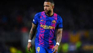 Memphis Depay ist mit zehn Treffern Barcelonas bester Torschütze.