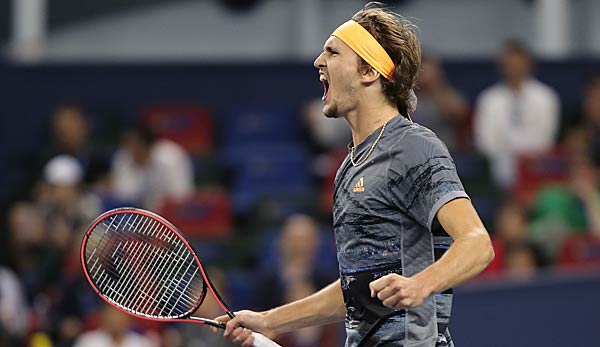 ATP Masters in Shanghai, Finale: Alexander Zverev gegen Daniil Medvedev