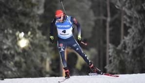 Benedikt Doll ist einer der vier Biathleten, die bei der Staffel für Team Deutschland im Einsatz sind.