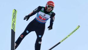 Markus Eisenbichler ist nach zwei Springen Vierter in der Vierschanzentournee.