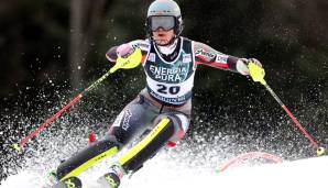 Die Damen treten in Kranjska Gora heute im Slalom an.