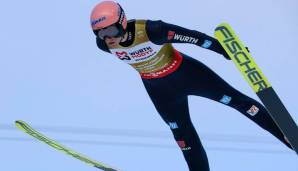 Karl Geiger führt das DSV-Team bei der Skiflug WM in Vikersund an.