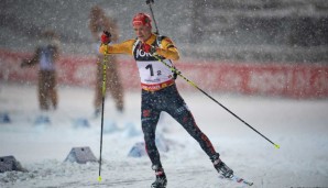 Benedikt Doll bildet mit Denise Herrmann-Wick ein Team bei der World Team Challenge in Gelsenkirchen.