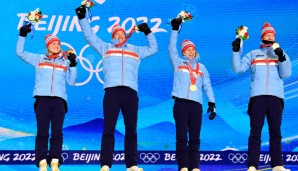 Bei den olympischen Spielen in Peking 2022 feierte die norwegische Mixed Staffel den Olympiasieg und holte Gold. Ob sie diese Leistungen beim Weltcup wiederholen können?