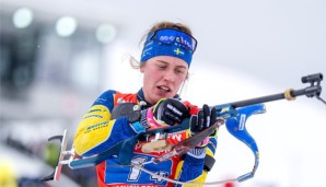 Elvira Öberg hat auch die Verfolgung in Pokljuka gewonnen.