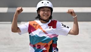 Die 13-jährige Japanerin Momiji Nishiya ist erste Skateboard-Olympiasiegerin.