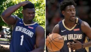 Platz 15 - NEW ORLEANS PELICANS: Jrue Holiday und Zion Williamson - Holiday bleibt massiv unterschätzt und ist einer der besten Guards der NBA. Und Zion? Der könnte mit der Zeit ein echter Superstar werden.