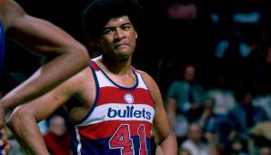 Platz 19: Wes Unseld (1968-1981) - Fast 30 Zentimeter kleiner als Yao, dafür glänzte der Star der Washington Bullets mit Geschwindigkeit und Spiel-Intelligenz. Unseld wurde neben Chamberlain in seiner Rookie-Saison gleich MVP.