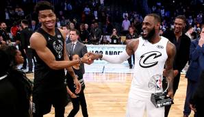 Damit stehen die insgesamt 24 Teilnehmer am All-Star Game 2020 fest. Giannis Antetokounmpo und LeBron James werden in ihrer Rolle als Teamkapitäne am 6. Februar ihre Teams nacheinander zusammenstellen - unabhängig der Conference.