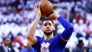 Die Statistiken von Ben Simmons 2019/20: 16,3 Punkte, 7,8 Rebounds, 8,4 Assists und 2,2 Steals bei 58 Prozent aus dem Feld.