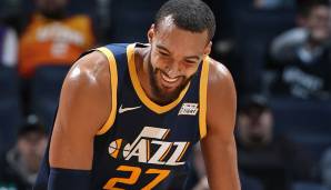 Die Statistiken von Rudy Gobert 2019/20: 15,7 Punkte, 14,6 Rebounds und 2,0 Blocks bei 68,6 Prozent aus dem Feld.