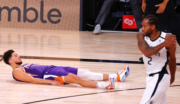 Nba Devin Booker Hievt Die Phoenix Suns Ins Playoff Rennen Einfach Mal Legendar Sein