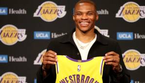 Die Los Angeles Lakers haben ihren Neuzugang Russell Westbrook offiziell vorgestellt.
