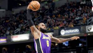 Auch LeBron James ist mit den Los Angeles Lakers am Christmas Day im Einsatz.