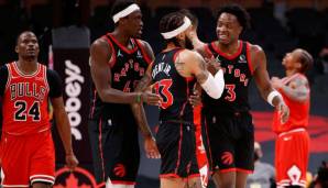 TORONTO RAPTORS (32-25) - Playoff-Chancen: 84 Prozent.