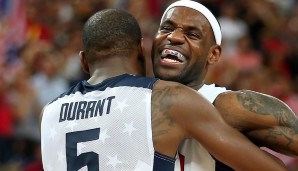 LeBron James gewann in seiner Karriere zweimal Olympisches Gold.