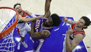 Joel Embiid erzielte im dritten Viertel gegen die Wizards 29 Punkte.