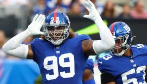 10. LEONARD WILLIAMS - Defensive Lineman, New York Giants. Gesamteinnahmen: 26,2 Millionen Dollar / Auf dem Feld: 26 Millionen Dollar / Außerhalb: 0,2 Millionen Dollar