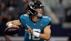 8. TREVOR LAWRENCE - Quarterback, Jacksonville Jaguars. Gesamteinnahmen: 30,8 Millionen Dollar / Auf dem Feld: 24,8 Millionen Dollar / Außerhalb: 6 Millionen Dollar