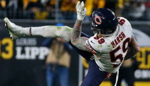 Kassierte er zu Unrecht eine Strafe vom Referee? Bears-Linebacker Cassius Marsh.