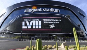 Super Bowl 58 findet am 11. Februar 2024 im Allegiant Stadium in der Stadt Paradise statt.